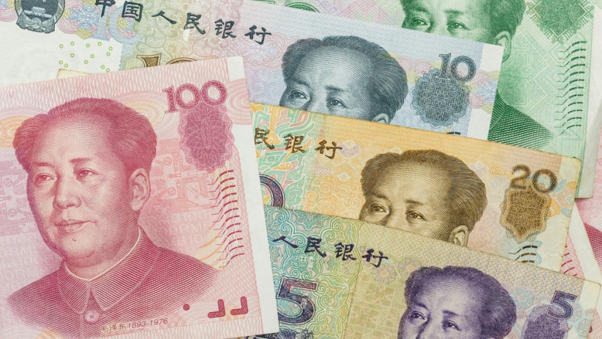 Picture of Renminbi notes