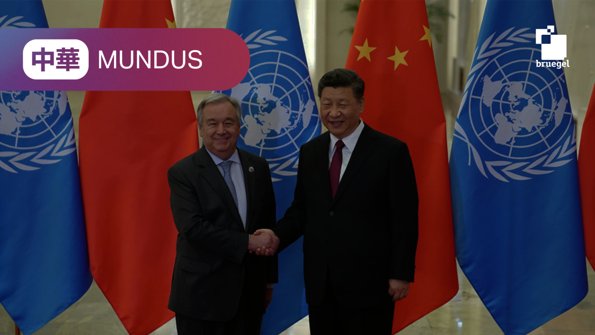Chinese President Xi Jinping shakes hands with United Nations Secretary General Antonio Guterres before the bilateral meeting of the Second Belt and Road Forum at the Great Hall of the People on April 25, 2019 in Beijing, China. (Photo by Andrea Verdelli/Pool/Getty Images)