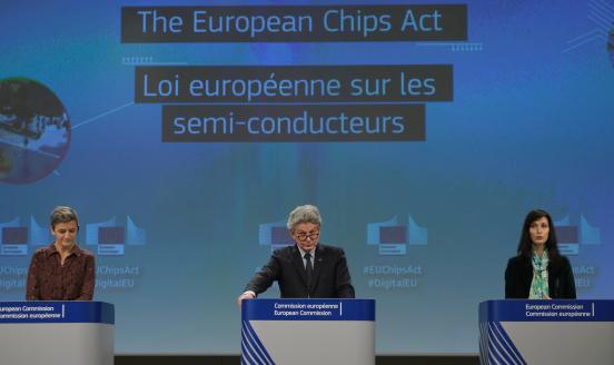 Press conference for the European Chips Act