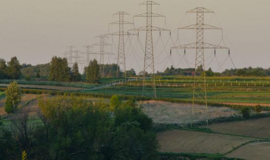 A line of posts used to support overhead power lines outside Krakow. From May 18th, the third stage of unfreesing the economy and loosening restrictions began. It includes the opening of beauty salons, restaurants, bars and cafes. 