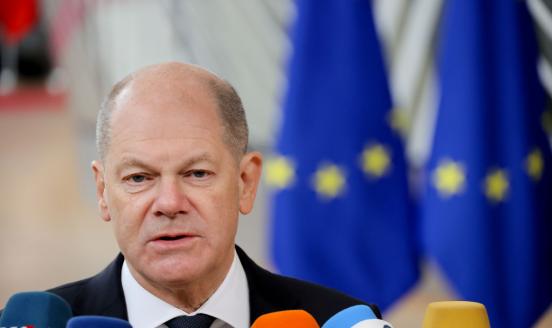 Germany's Chancellor Olaf Scholz