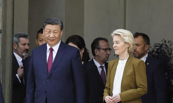 Xi Jinping and Ursula von der Leyen