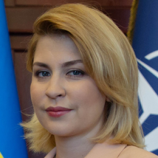 Headshot of Olha Stefanishyna