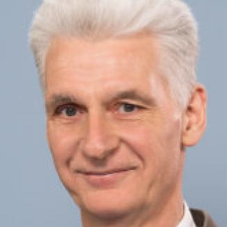 a man with grey hair 