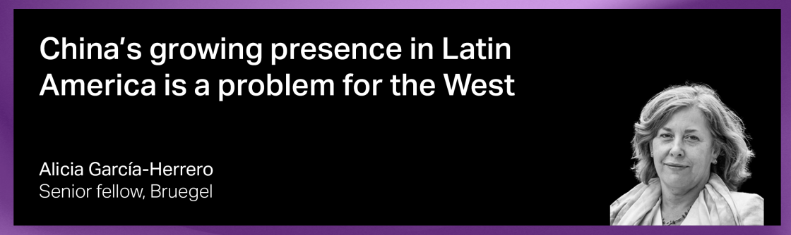 China’s growing presence in Latin America is a problem for the West