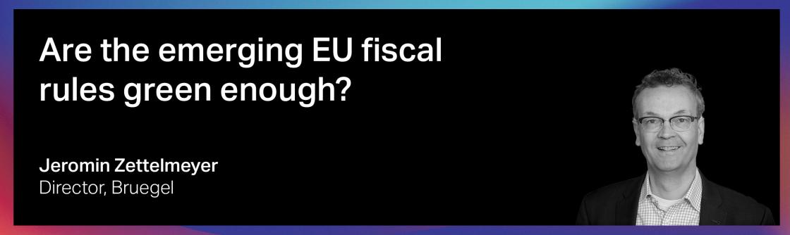 Are the emerging EU fiscal rules green enough?